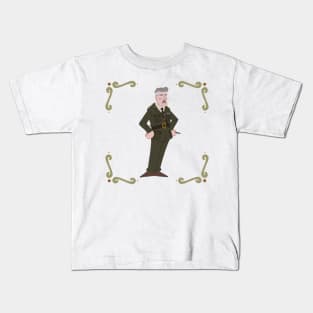 Grumpy War Captain - BBC Ghosts Kids T-Shirt